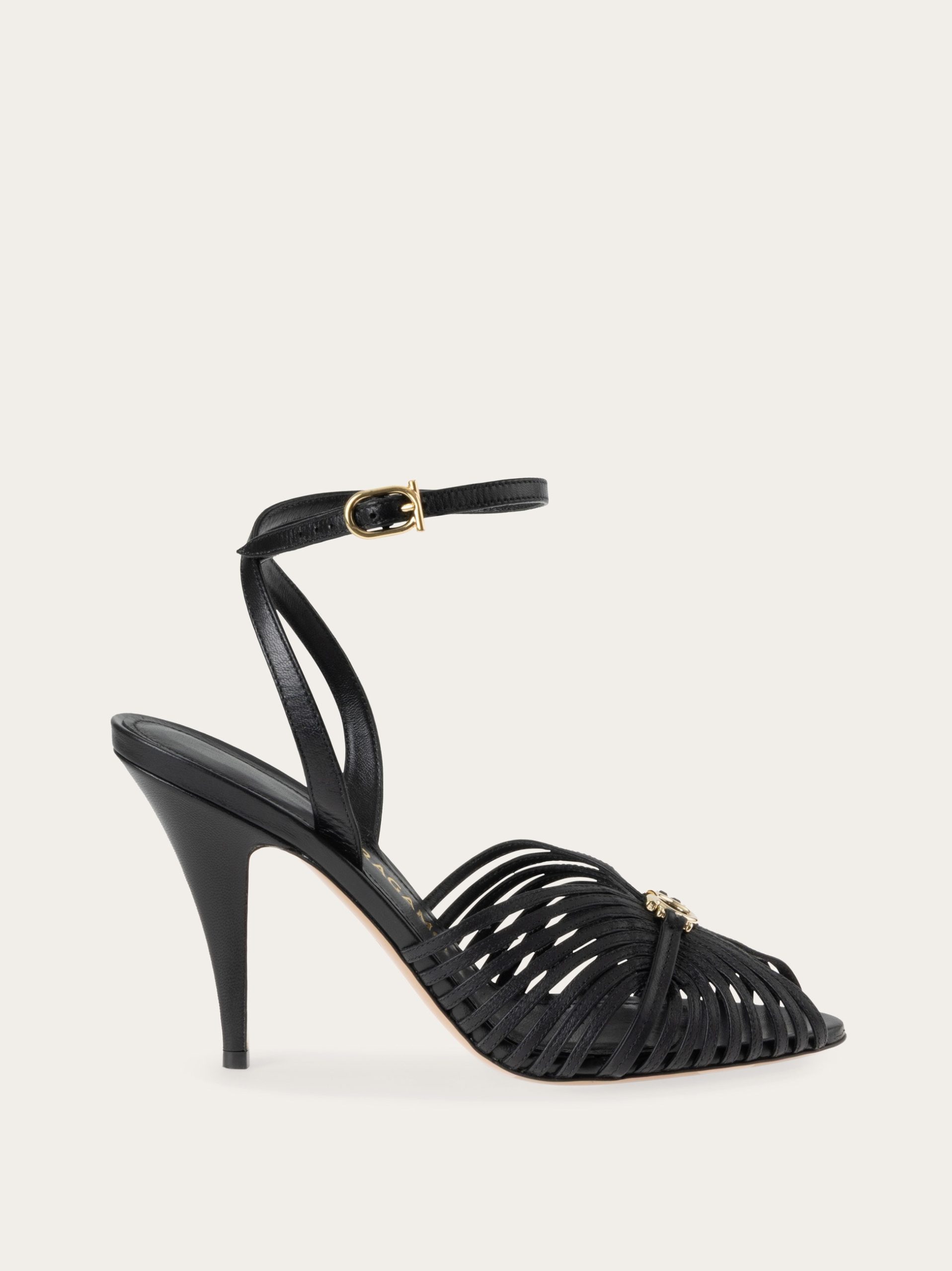 Ferragamo Sandal with Gancini element - Image 1